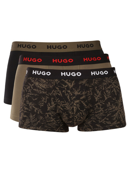 HUGO Sada tří - pánské boxerky HUGO vícebarevné