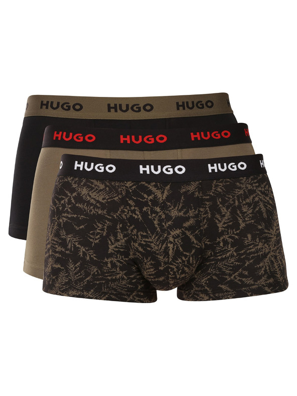 HUGO Sada tří - pánské boxerky HUGO vícebarevné