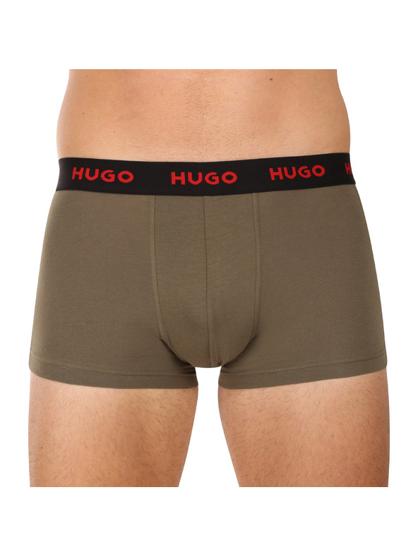 HUGO Sada tří - pánské boxerky HUGO vícebarevné