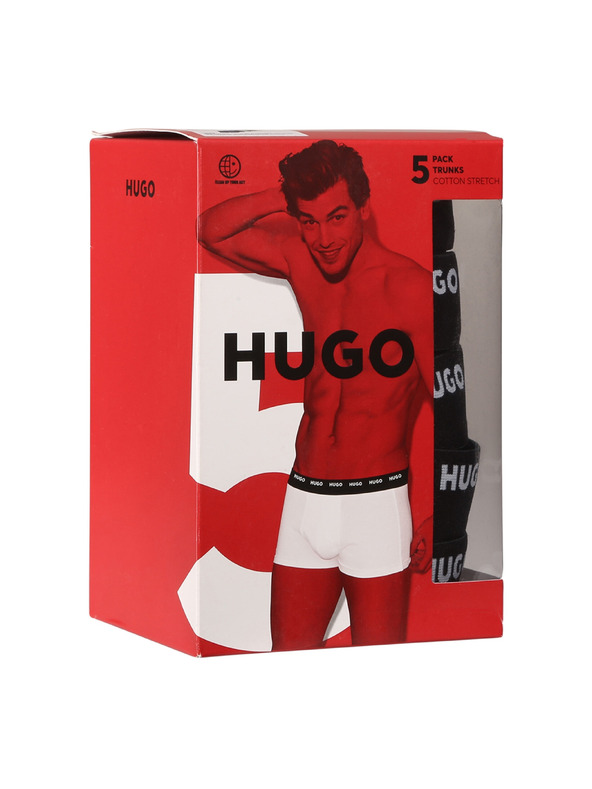 HUGO Sada pěti - pánské boxerky HUGO vícebarevné