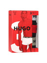 HUGO Sada tří - pánské boxerky HUGO černé