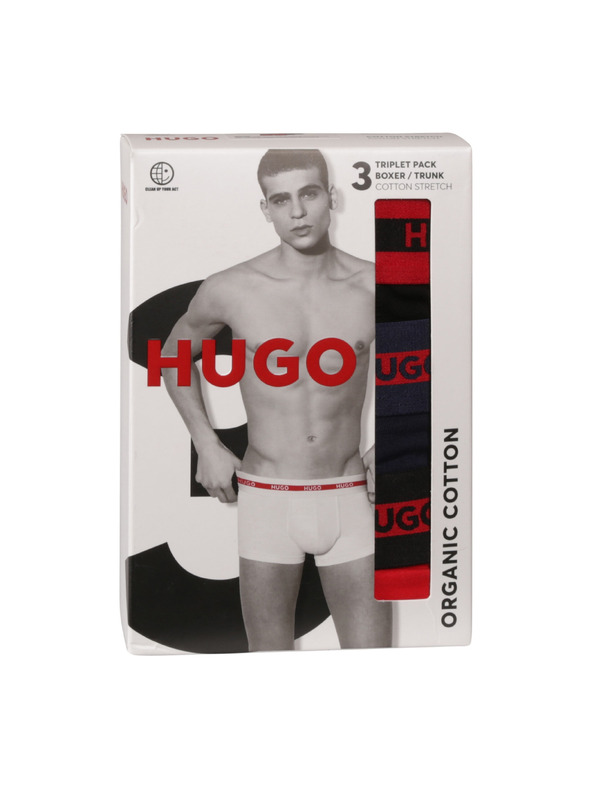 HUGO Sada tří - pánské boxerky HUGO vícebarevné