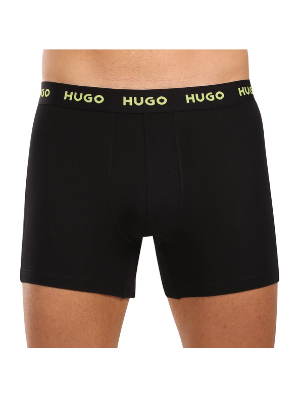 HUGO Sada tří - pánské boxerky HUGO vícebarevné