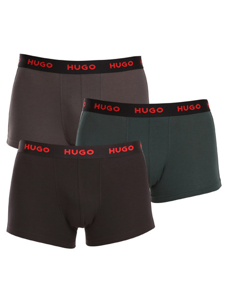 HUGO Sada tří - pánské boxerky HUGO vícebarevné