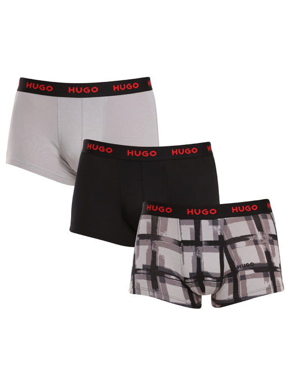 HUGO Sada tří - pánské boxerky HUGO vícebarevné