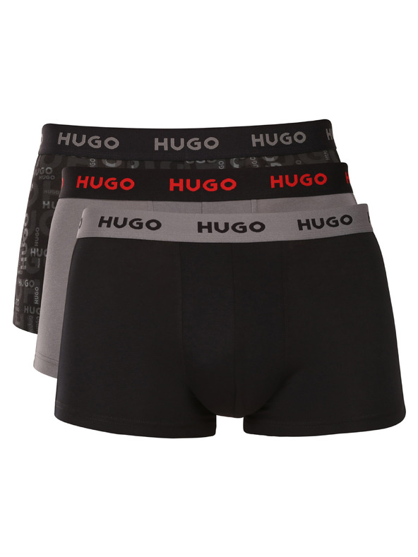 HUGO Sada tří - pánské boxerky HUGO vícebarevné