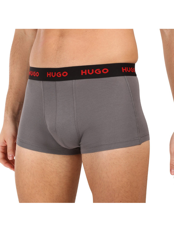 HUGO Sada tří - pánské boxerky HUGO vícebarevné