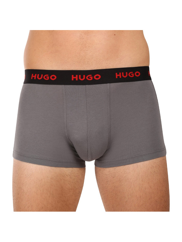 HUGO Sada tří - pánské boxerky HUGO vícebarevné