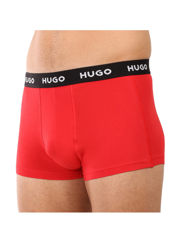 HUGO Sada tří - pánské boxerky HUGO vícebarevné