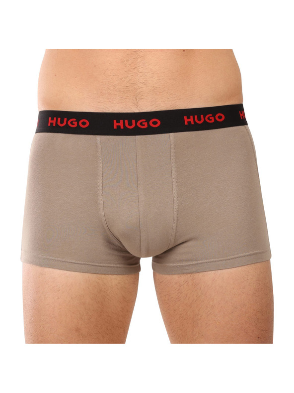 HUGO Sada tří - pánské boxerky HUGO vícebarevné