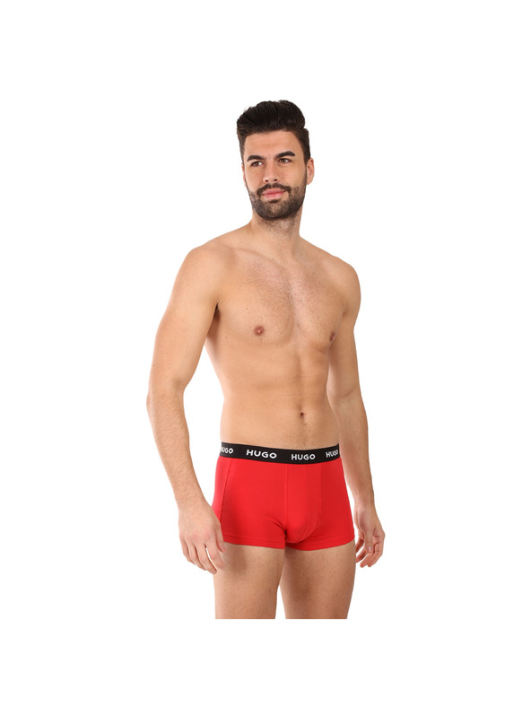 HUGO Sada tří - pánské boxerky HUGO vícebarevné
