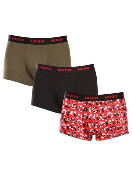 HUGO Sada tří - pánské boxerky HUGO vícebarevné