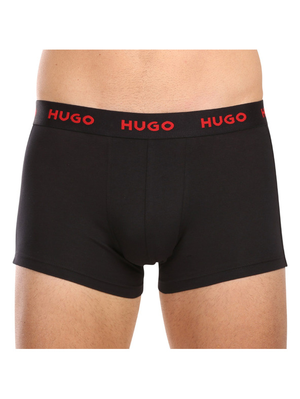 HUGO Sada tří - pánské boxerky HUGO vícebarevné