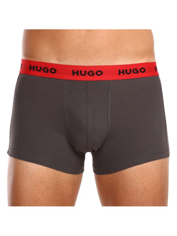HUGO Sada tří - pánské boxerky HUGO vícebarevné