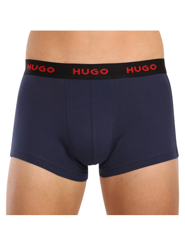 HUGO Sada tří - pánské boxerky HUGO vícebarevné