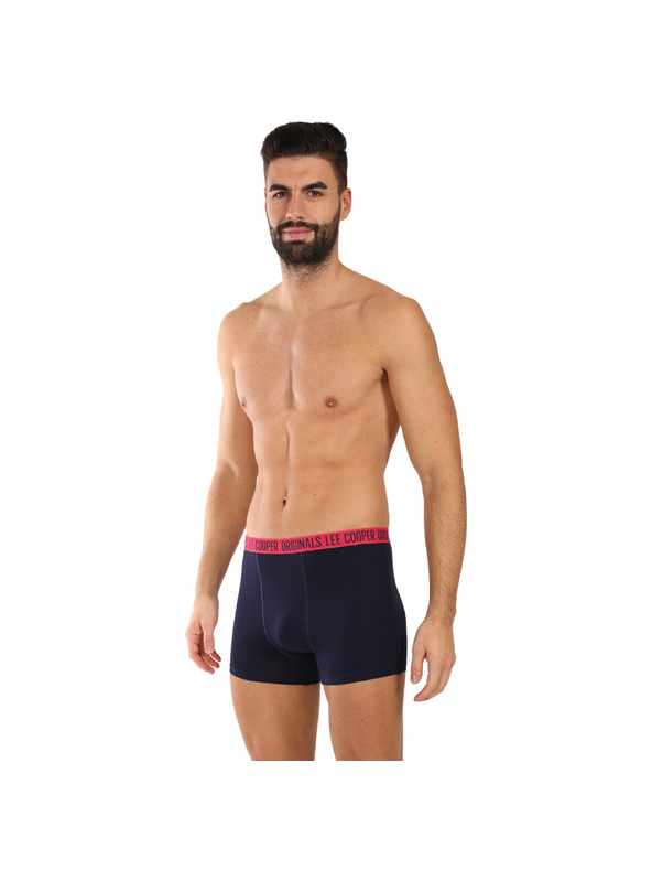 Lee Cooper Sada sedmi - pánské boxerky Lee Cooper tmavě modré