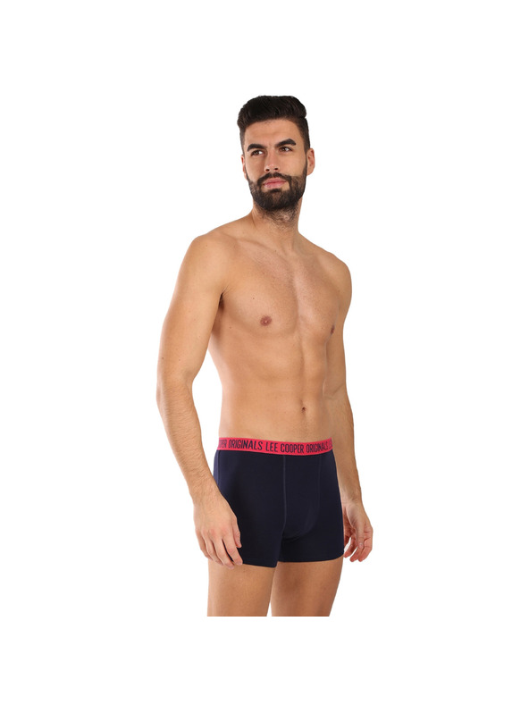 Lee Cooper Sada sedmi - pánské boxerky Lee Cooper tmavě modré