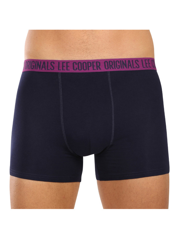Lee Cooper Sada sedmi - pánské boxerky Lee Cooper tmavě modré