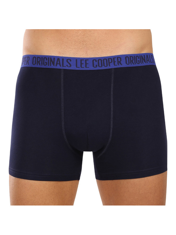 Lee Cooper Sada sedmi - pánské boxerky Lee Cooper tmavě modré