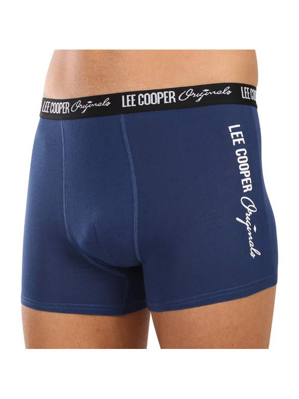 Lee Cooper Sada sedmi - pánské boxerky Lee Cooper modré