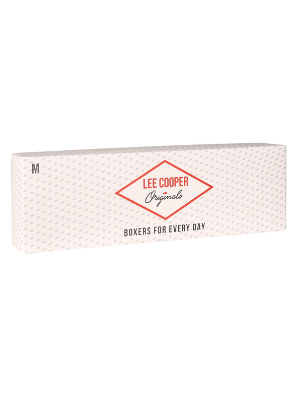 Lee Cooper Sada sedmi - pánské boxerky Lee Cooper modré