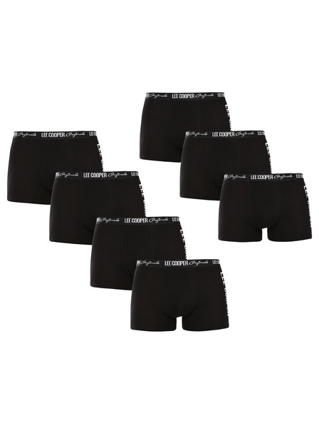 Lee Cooper Sada sedmi - pánské boxerky Lee Cooper černé
