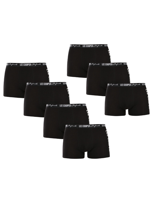 Lee Cooper Sada sedmi - pánské boxerky Lee Cooper černé