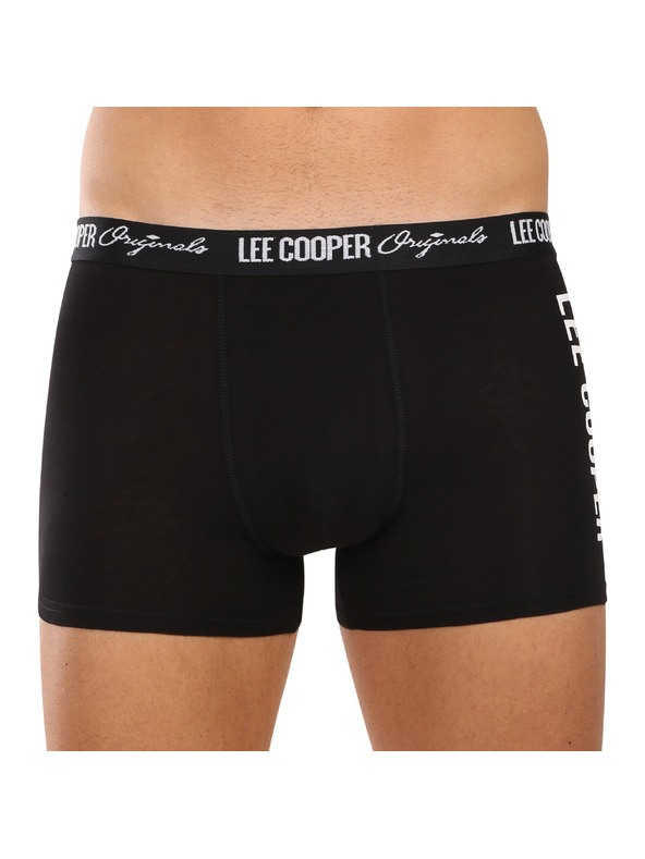 Lee Cooper Sada sedmi - pánské boxerky Lee Cooper černé