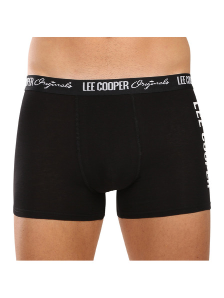 Lee Cooper Sada sedmi - pánské boxerky Lee Cooper černé
