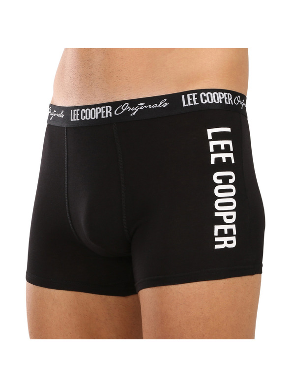 Lee Cooper Sada sedmi - pánské boxerky Lee Cooper černé