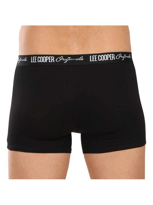 Lee Cooper Sada sedmi - pánské boxerky Lee Cooper černé