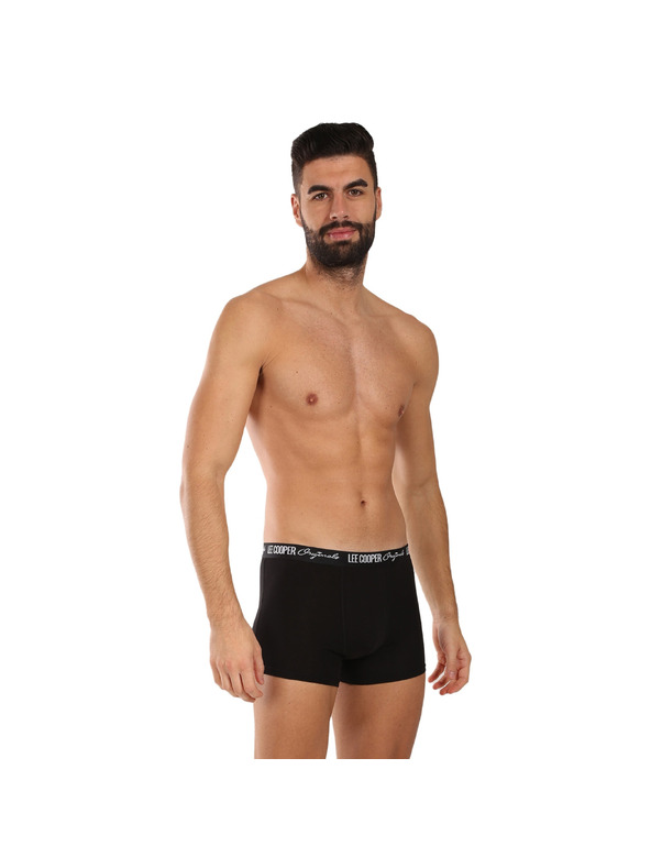 Lee Cooper Sada sedmi - pánské boxerky Lee Cooper černé