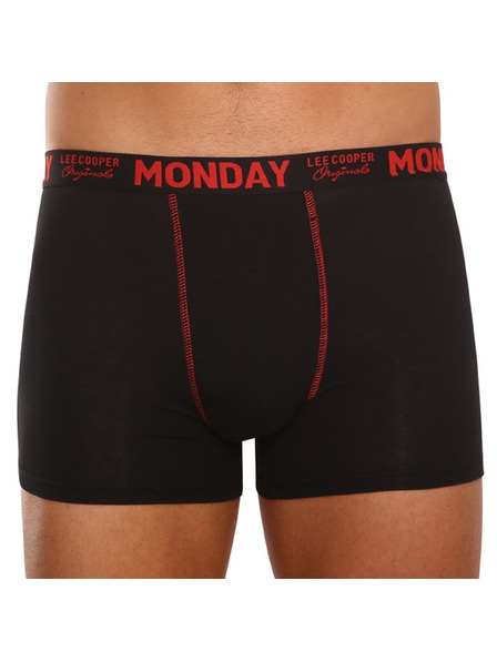 Lee Cooper Sada sedmi - pánské boxerky Lee Cooper černé