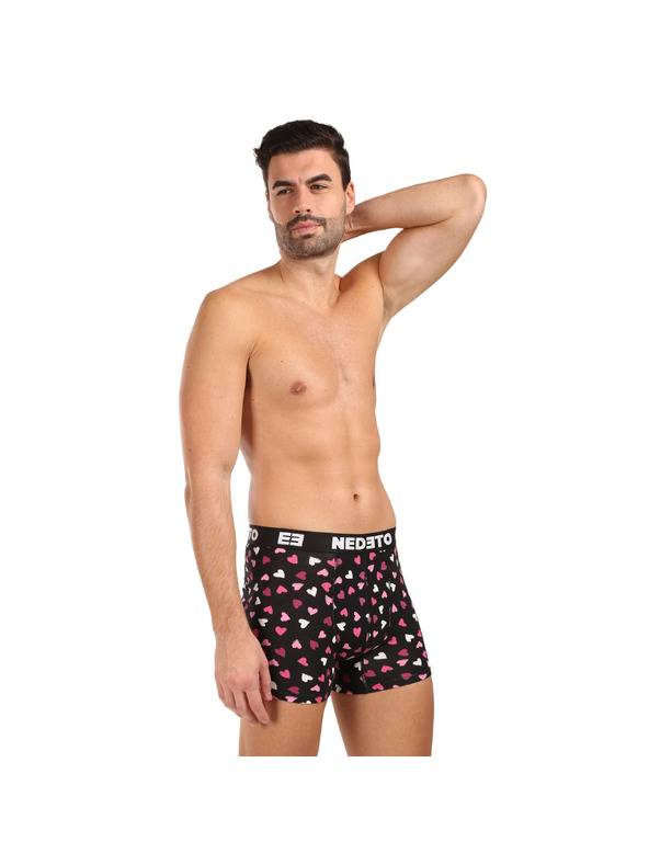 Nedeto Sada tří - pánské boxerky Nedeto Valentýn vícebarevné