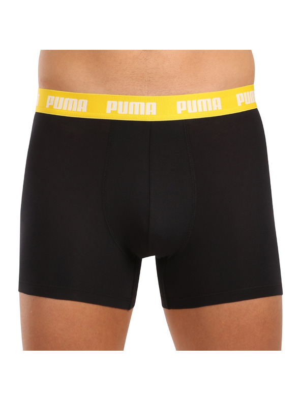 Puma Sada tří - pánské boxerky Puma černé
