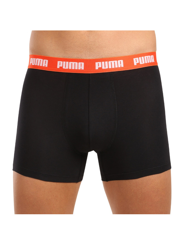 Puma Sada tří - pánské boxerky Puma černé