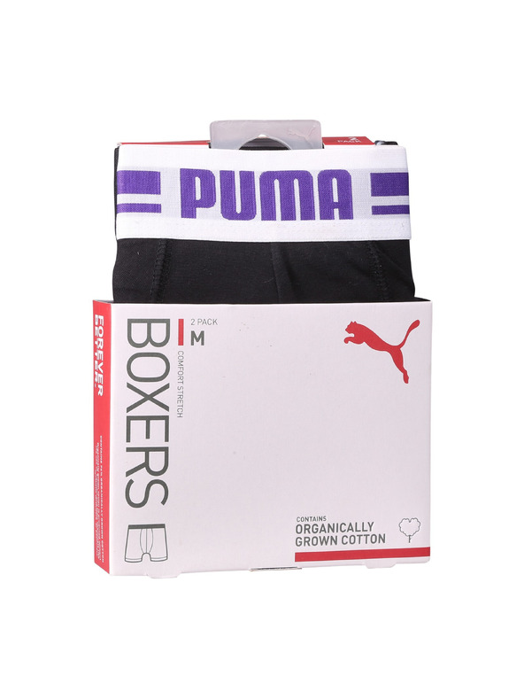 Puma Sada dvou - pánské boxerky Puma černé