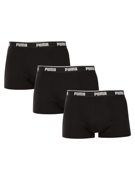 Puma Sada tří - pánské boxerky Puma černé