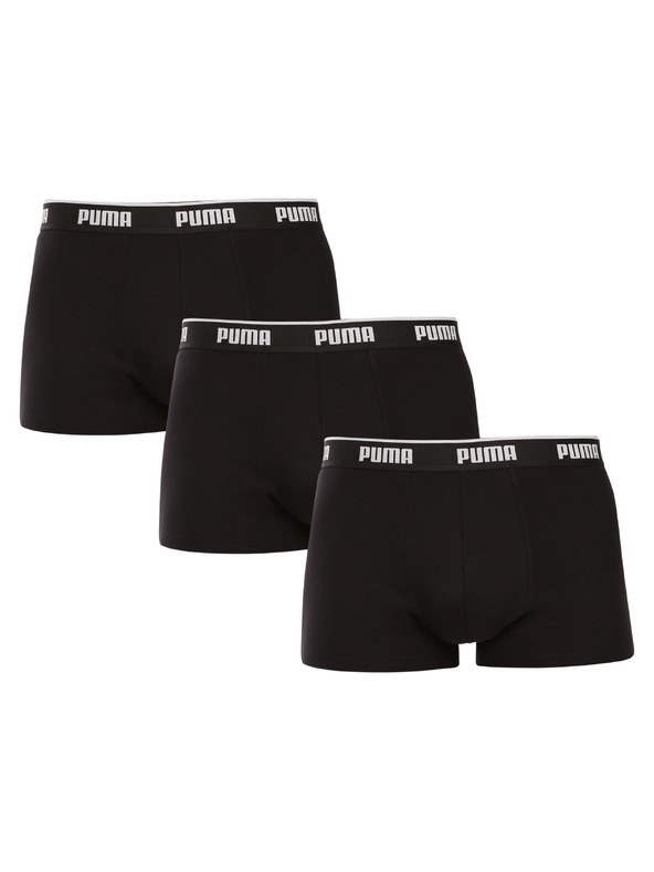 Puma Sada tří - pánské boxerky Puma černé