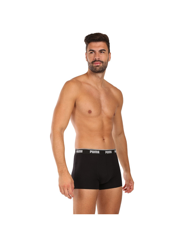 Puma Sada tří - pánské boxerky Puma černé