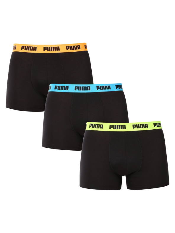 Puma Sada tří - pánské boxerky Puma černé