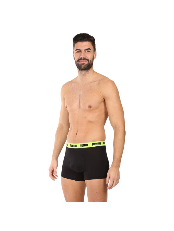 Puma Sada tří - pánské boxerky Puma černé