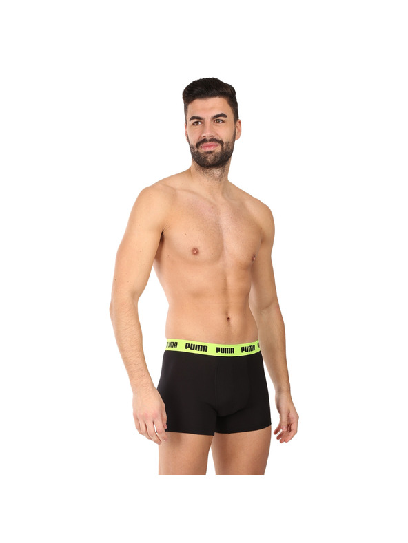 Puma Sada tří - pánské boxerky Puma černé