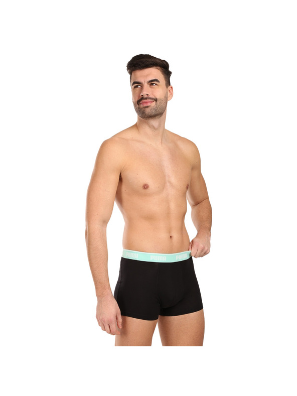 Puma Sada tří - pánské boxerky Puma černé