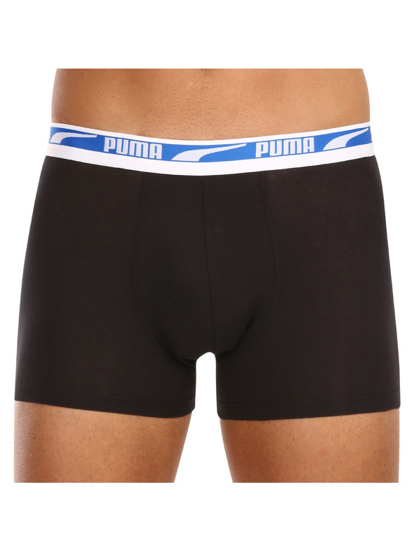 Puma Sada dvou - pánské boxerky Puma černé