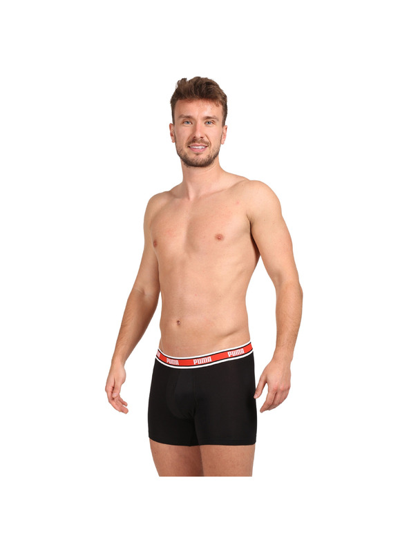 Puma Sada dvou - pánské boxerky Puma černé