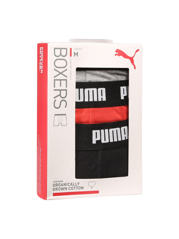 Puma Sada tří - pánské boxerky Puma vícebarevné