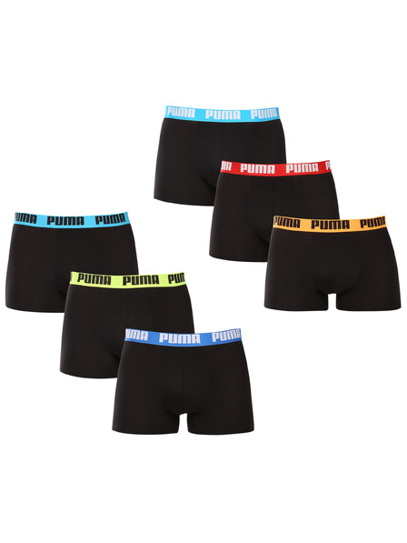 Puma Sada šesti - pánské boxerky Puma černé