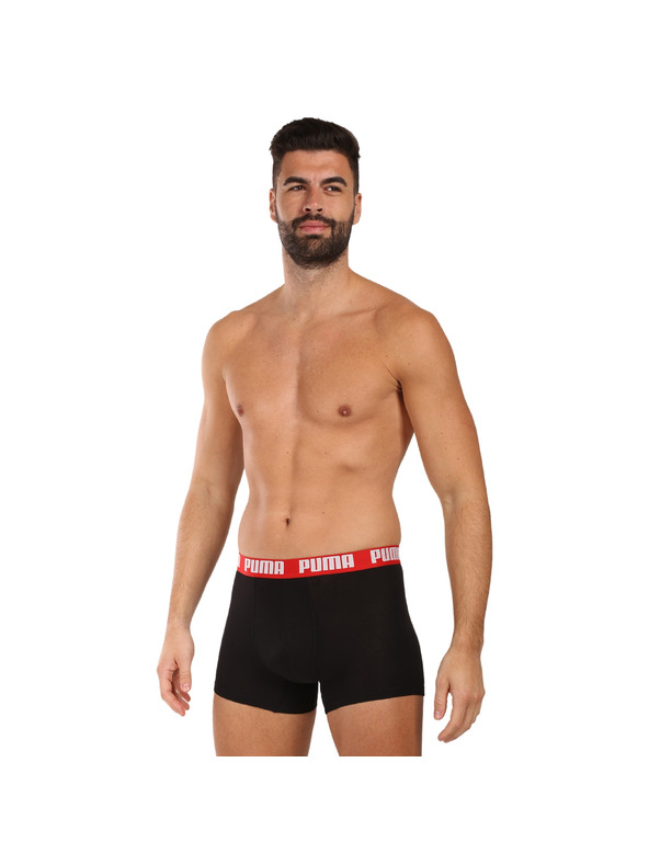 Puma Sada šesti - pánské boxerky Puma černé