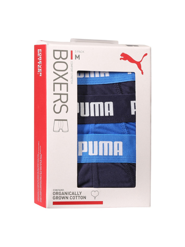 Puma Sada tří - pánské boxerky Puma vícebarevné